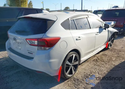 2017 Subaru Impreza 2.0I Sport z USA, uszkodzony, nr VIN 4S3GTAK64H3733949
